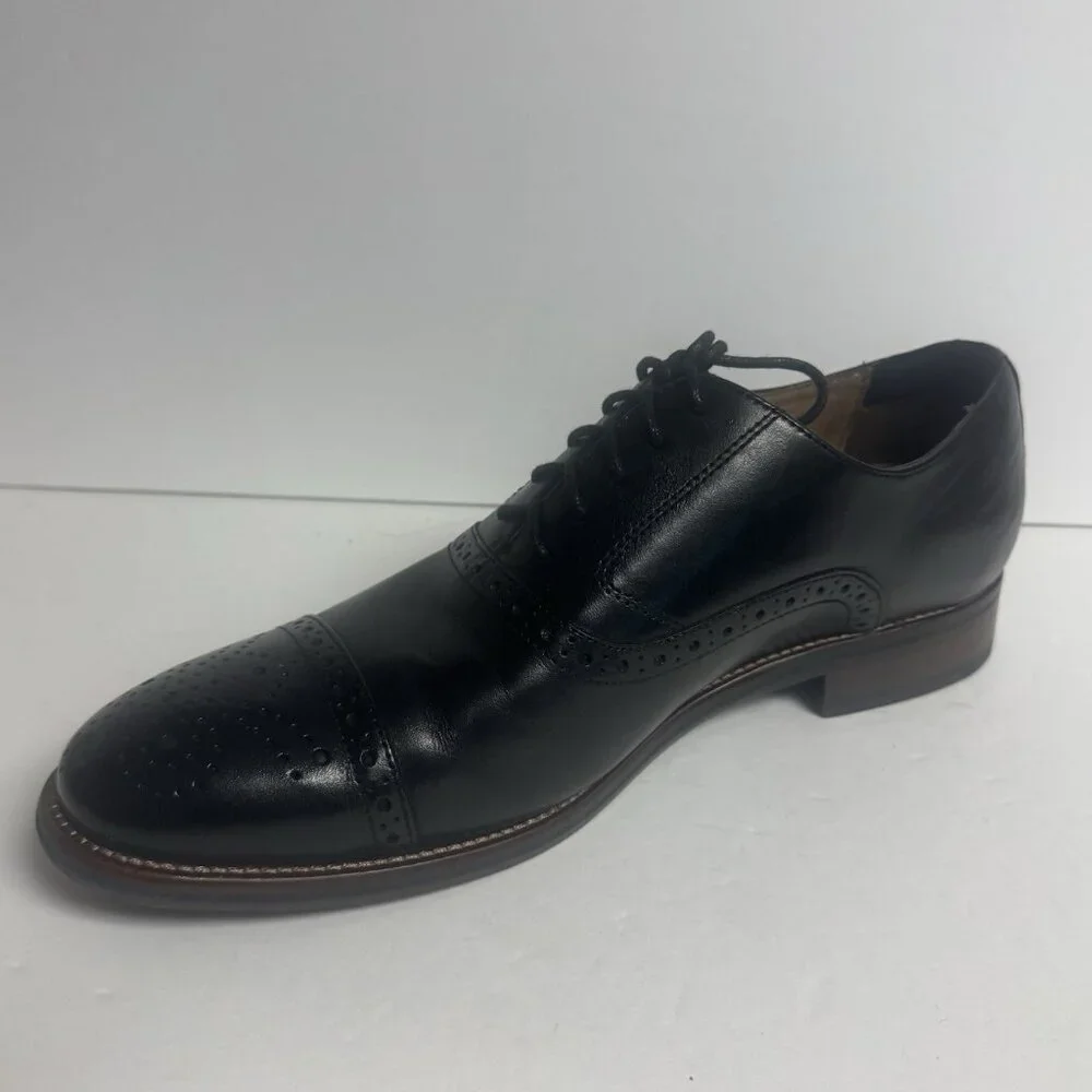Johnston & Murphy Men's Conard 2.0 Oxford Black Size 10.5W